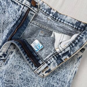 Vtg Y2k Bristol Blues Mens 36x30 Acid Wash Jeans Made in USA High Rise 1980s 80s